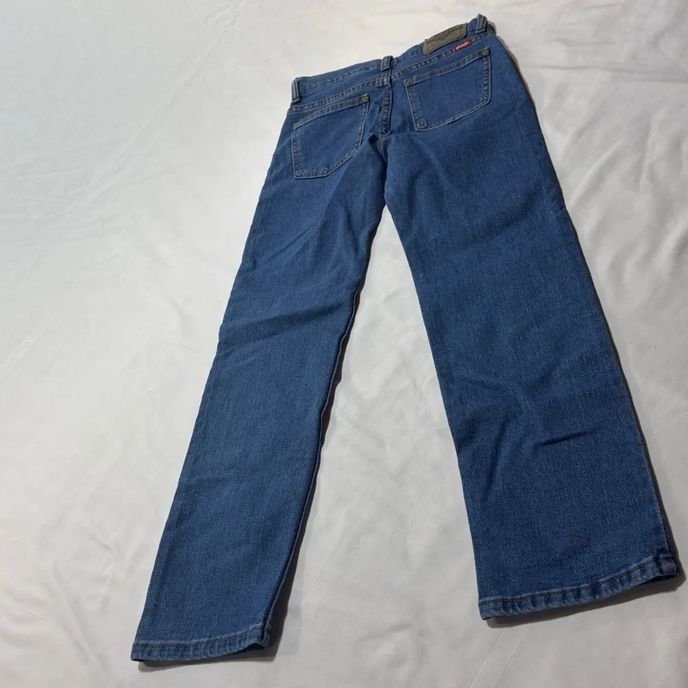 Boys wrangler NWT straight fit jeans size 12 slim flex - Picture 8 of 10
